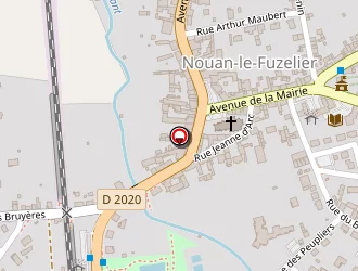 Carte de V-bar à Nouan-le-fuzelier