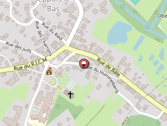 Carte de Est Parquets à Seppois-le-bas