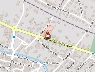 Carte de Cure à Grandvillars