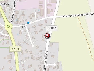 Carte de Gux Pc à Cantenay-épinard