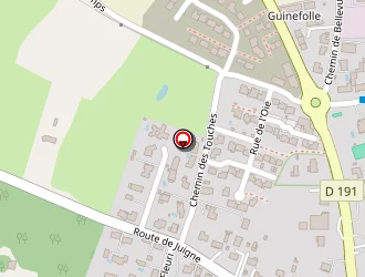 Carte de Réd@c'ref à Cantenay-épinard