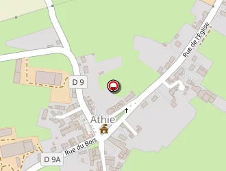 Carte de Dondaine Erick à Athie