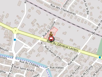 Carte de La Poste à Grandvillars