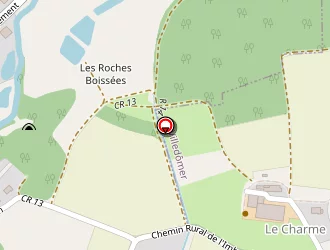 Carte de Etienne Bernard à Crotelles