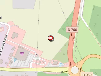 Carte de Super U à Château-la-vallière