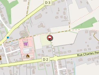 Carte de Centre D'incendie Et De Secours à Plessé