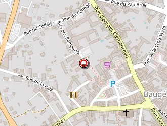 Carte de Stella Ciné à Baugé