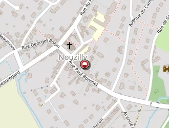 Carte de Desvol Edwige à Nouzilly