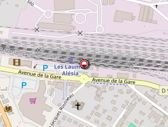 Carte de Sncf à Venarey-les-laumes