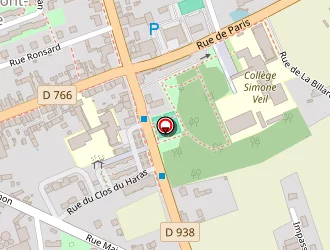 Carte de Sci Franclair à Neuillé-pont-pierre