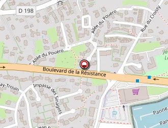 Carte de Intermarché à Arzon