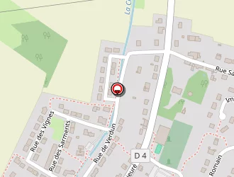 Carte de Le Prieuré (snc) à Nouzilly