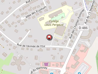 Carte de Talefre à Villersexel