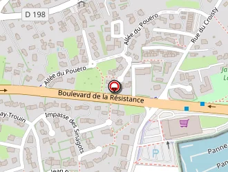 Carte de L'optique De Rhuys à Arzon