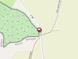 Carte de Camping Les Oiseaux à Ambon