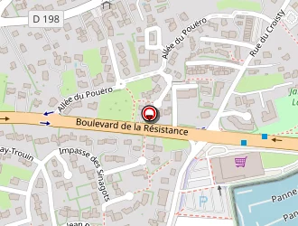 Carte de Cabinet- Bénéat Chauvel à Arzon