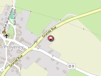 Carte de Robert Vincent à Provency