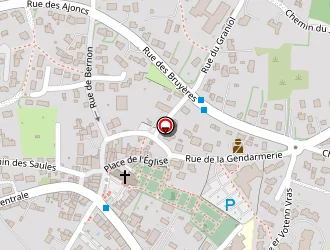 Carte de Agence Century 21 à Arzon