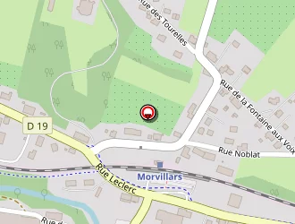 Carte de Dojo à Morvillars