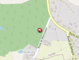 Carte de Stade G. Langevin à Candé