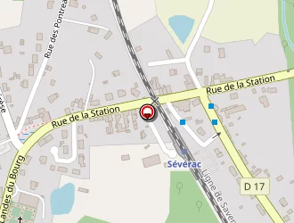 Carte de Les Voyageurs à Sévérac