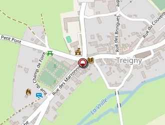 Carte de Le Carrouge à Treigny