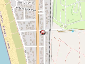 Carte de Le Beach Bar à Saint-pierre-quiberon