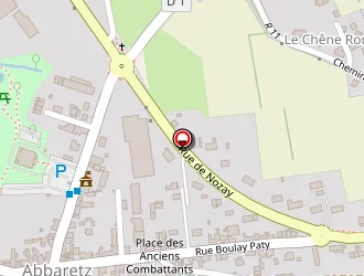 Carte de Citroen Garage Deneux à Abbaretz