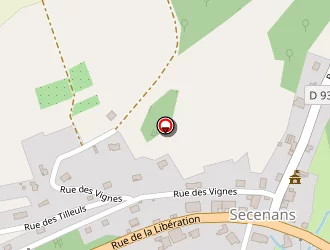 Carte de Terrain De Petanque à Secenans