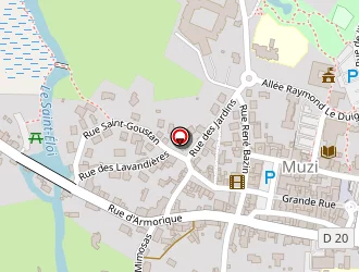 Carte de Boulangerie Dénos à Muzillac