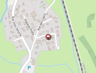 Carte de Salle Du Moulin à Héricourt