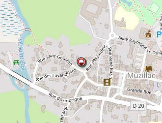 Carte de Dieumegard Marie-lise à Muzillac