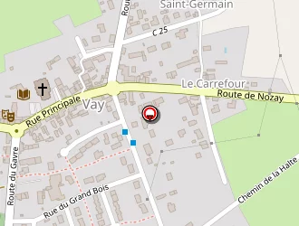 Carte de Village Retraite Le Clos Gentil à Vay