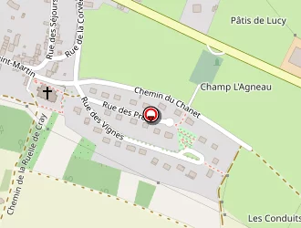 Carte de Fevre Gérard à Lucy-le-bois