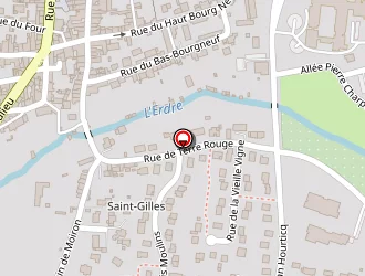 Carte de Terrain De Petanque à Candé