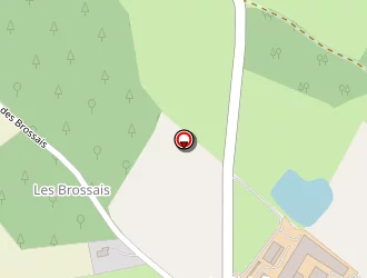 Carte de La Croix Rouge à Bauge en anjou