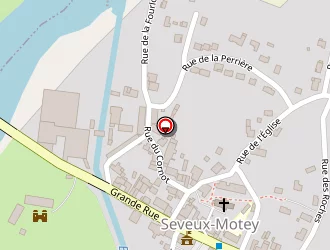 Carte de Fusin Bernard à Seveux