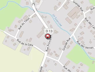 Carte de A . T . S . P . à Suarce