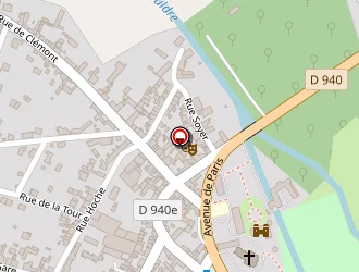 Carte de Defaut Roger à Argent-sur-sauldre