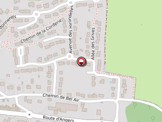 Carte de Forestier Jeanne à Candé