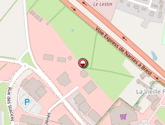 Carte de Location U à Muzillac