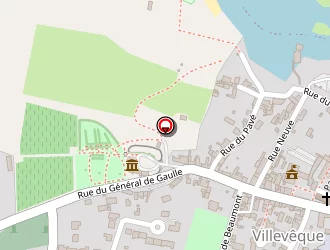 Carte de La Poste à Villevêque