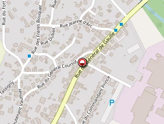 Carte de Fd Pneus à Châtenois-les-forges