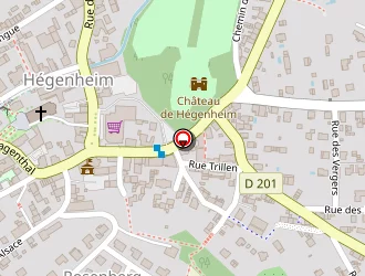 Carte de Freund Et Fils à Hégenheim