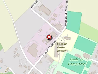 Carte de Groupe Vétérinaire à Dampierre-sur-salon