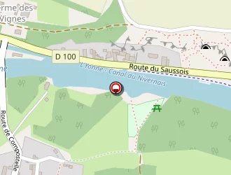 Carte de Court De Tennis à Merry-sur-yonne