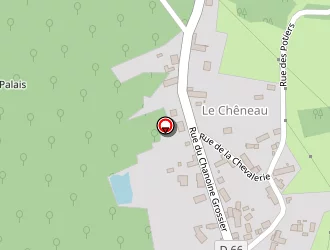 Carte de Le Chaîneau à Treigny