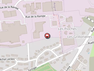 Carte de Centre Technique Municipal à Candé