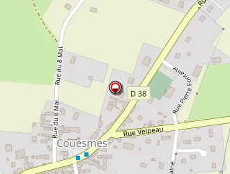 Carte de Natacha Coiffure à Couesmes