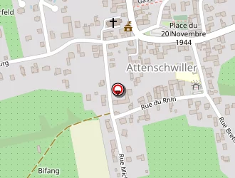 Carte de Ecole Maternelle à Attenschwiller